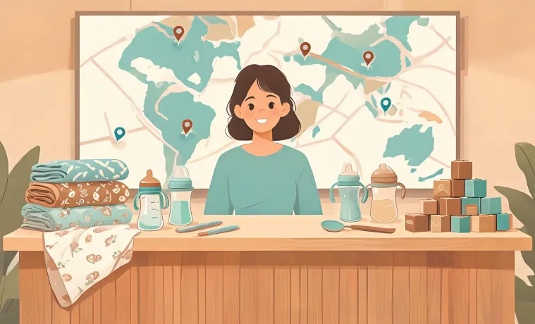 Infantino contact map and support desk illustration