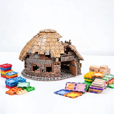 harry potter hagrid's hut 3d puzzle