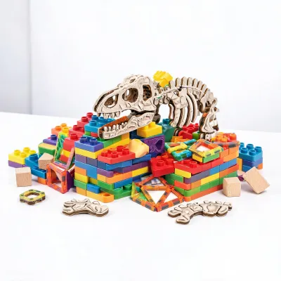 magnetic fossil 3d puzzle